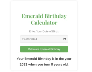 Emerald Birthday